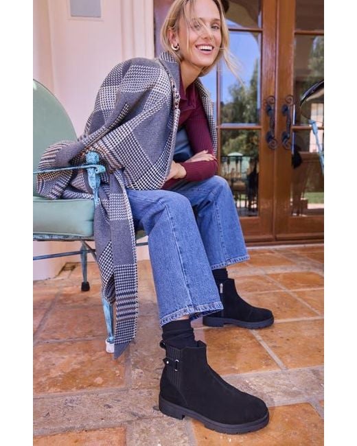 TOMS Black Astrid Short Boot