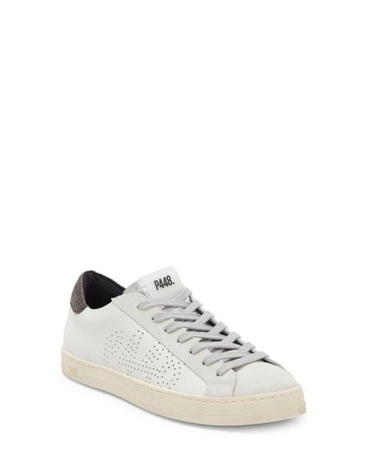P448 White John Sneaker
