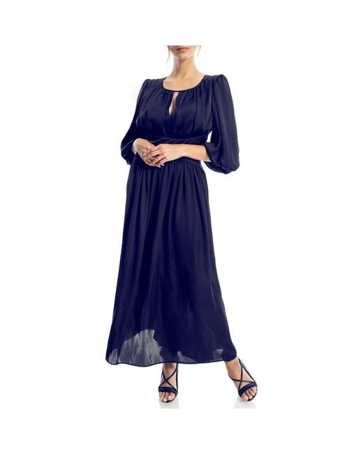 maxi dress v V-Neck Maxi Dress in Black