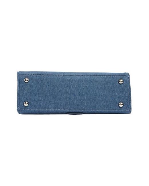 Vince Camuto Blue Aalis Small Tote Bag
