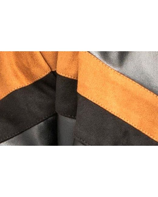 Xray Jeans Black Hooded Faux Leather Moto Jacket for men