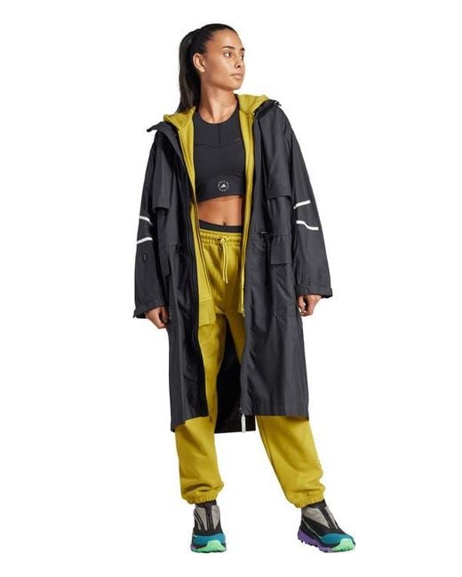 Adidas By Stella McCartney Black Sportswear Long Parka