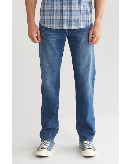 Lucky Brand Blue 363 Straight Leg Jeans for men