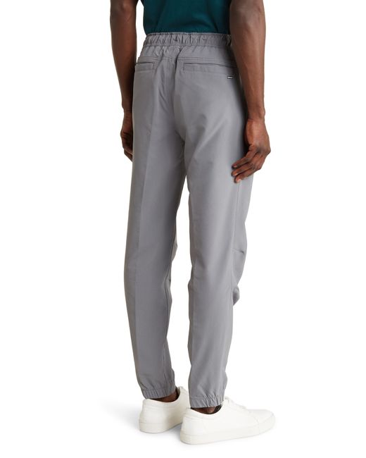 Hurley Blue Nylon Stretch Twill Joggers for men