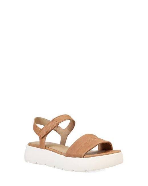 Eileen Fisher Multicolor Jolie Ankle Strap Platform Sandal