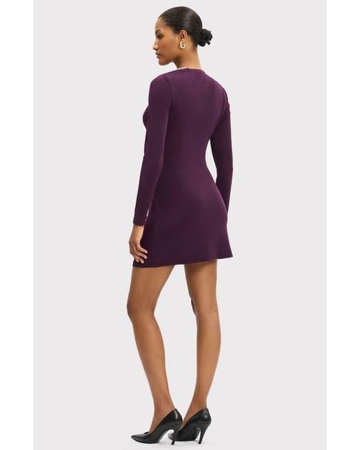 chinese dress ladies ICON SCOOP NECK MIDI DRESS  HERV LGER
