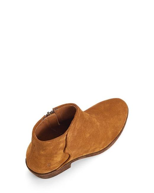 Frye Brown Carson Piping Bootie