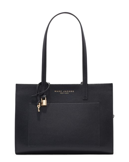 Marc Jacobs Leather Work Tote Bag in Black Lyst