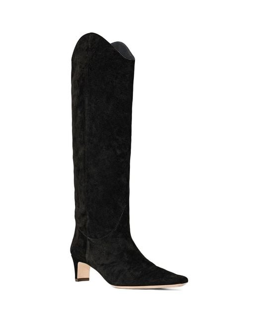 Staud Black Wally Western Boot