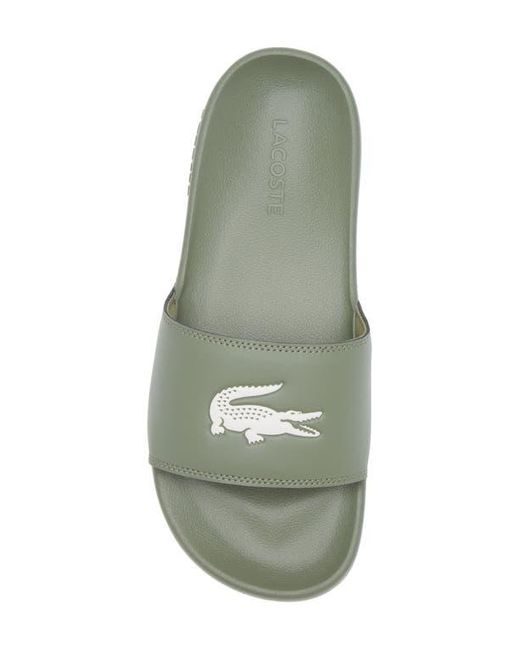 Lacoste Green Serve Slide Sandal for men