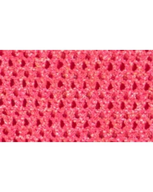 Rag & Bone Pink Carter Open Knit Tank Dress