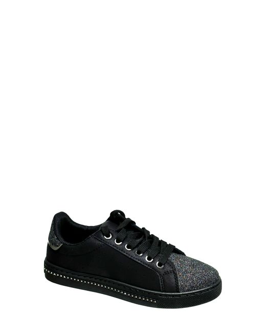 Lady Couture Black Beyond Embellished Glitter Sneaker