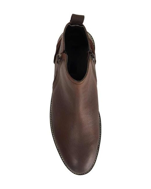 Dune Brown Cian Side Zip Boot for men