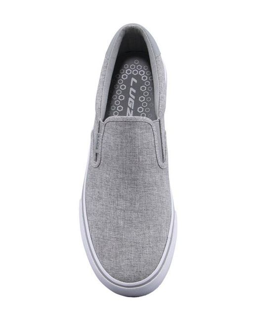 Lugz White Clipper Slip-On Sneaker for men