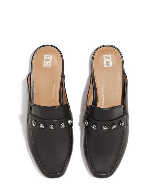 Fitflop Black Delicato Loafer Mule