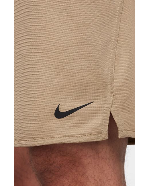 Nike Natural Dri-fit 7-inch Brief Lined Versatile Shorts for men