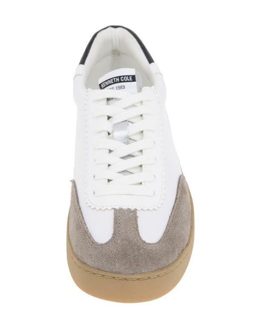 Kenneth Cole White Sam Platform Sneaker