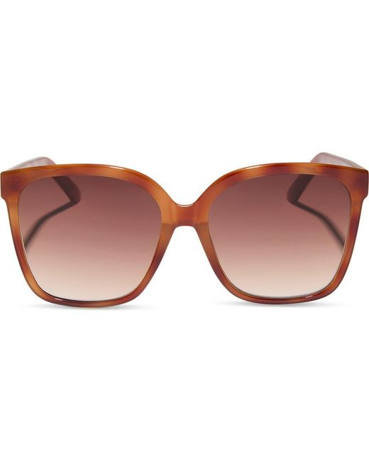 DIFF Pink Hazel 58Mm Square Sunglasses for men