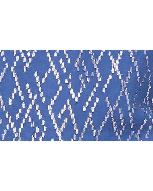 Parker Blue The Jenna Split Neck Top