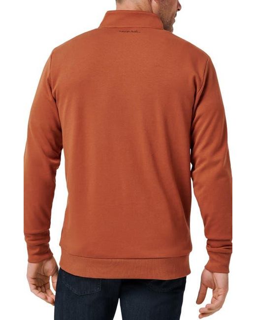Travis Mathew Red Cloud 2.0 Quarter Zip Pullover for men