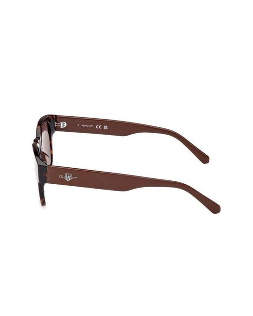 Gant Brown Square Sunglasses for men