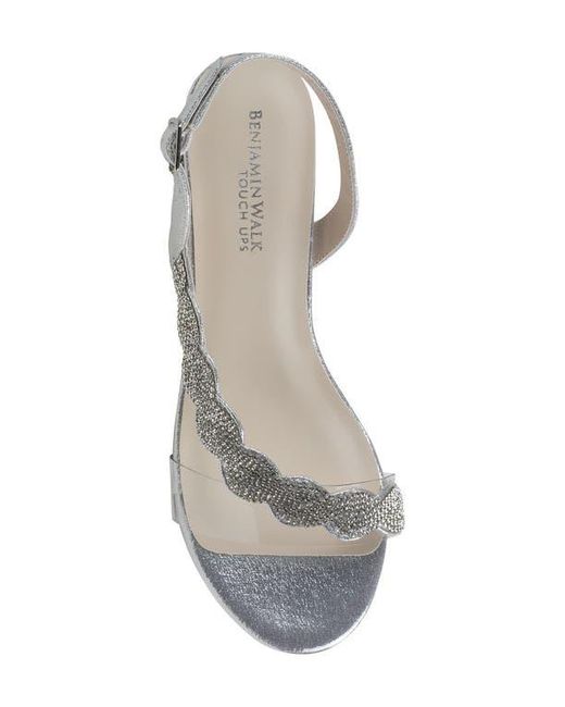 Touch Ups White Ruby Slingback Sandal