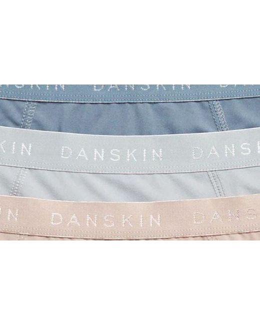 Danskin Blue Assorted 5-pack Brushed Boyshorts