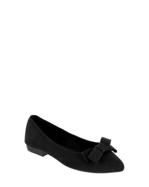 MIA Josefine Knit Flat in Black Lyst