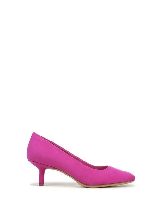 Franco Sarto Pink Linza Square Toe Pump