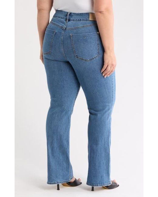 Seven7 Blue Tummyless Bootcut Jeans