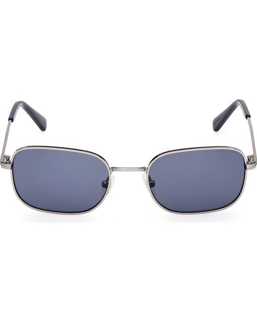 Gant Blue Rectangular Sunglasses for men