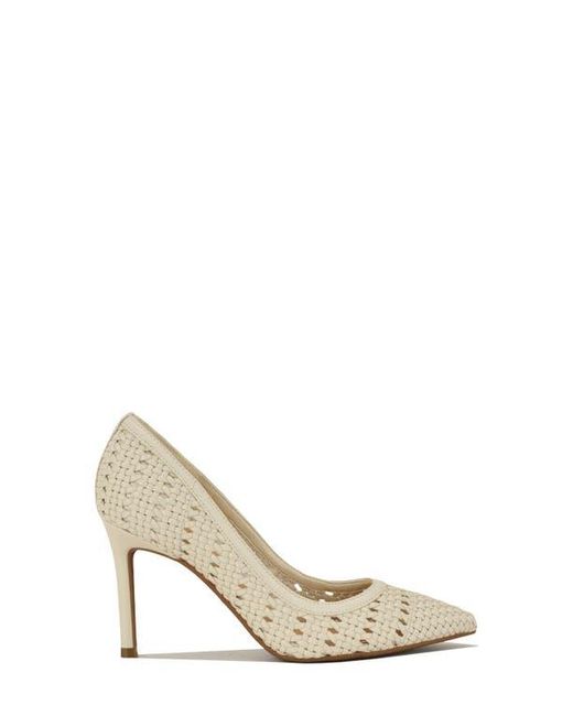 Nine West White Elbeew Pointed Toe Pump
