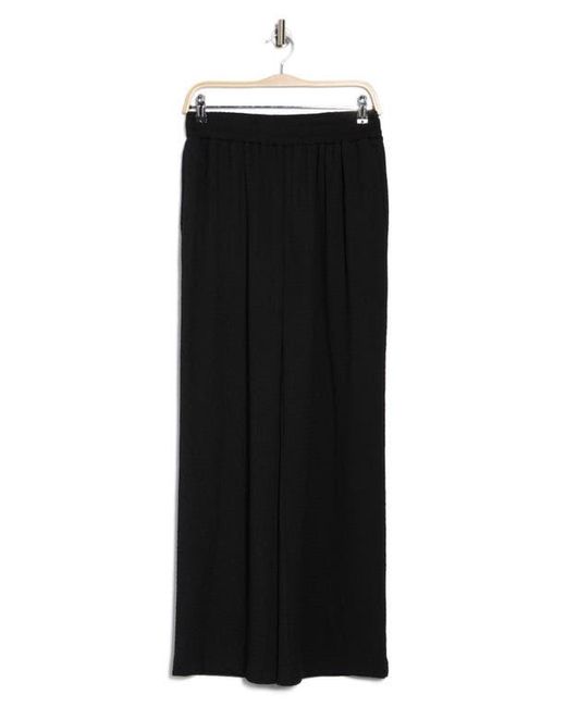Gemma Jane Black Jacquard Pull-On Pants