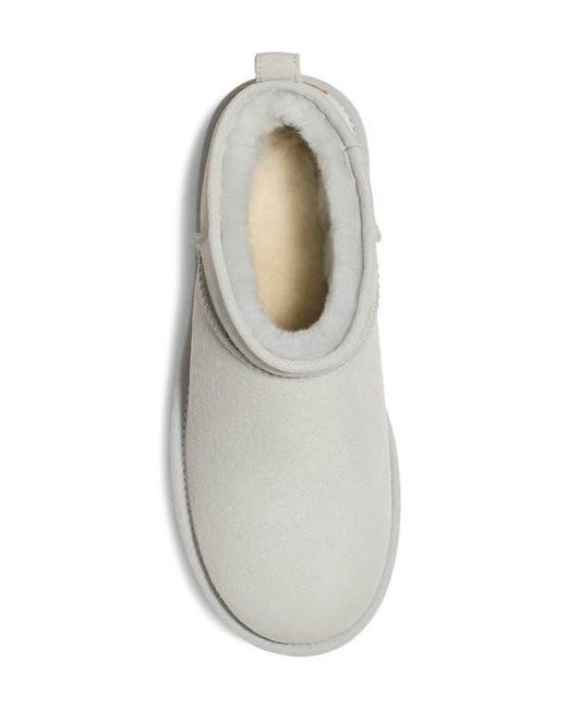 Ugg White Ultra Mini Classic Boot