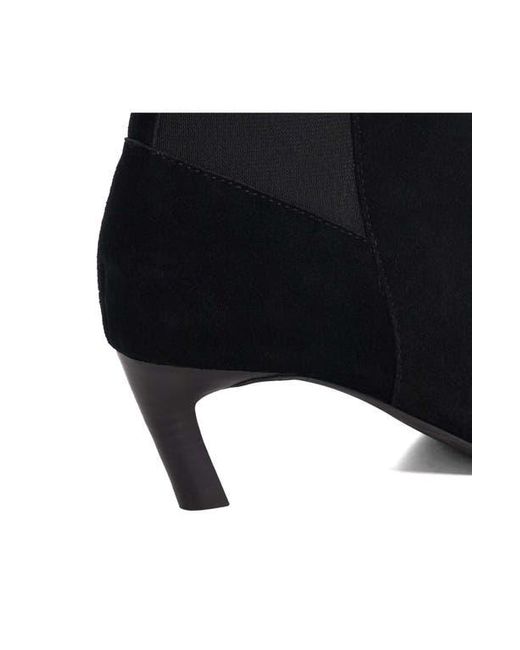 Dune Black Orlai Pointed Toe Bootie