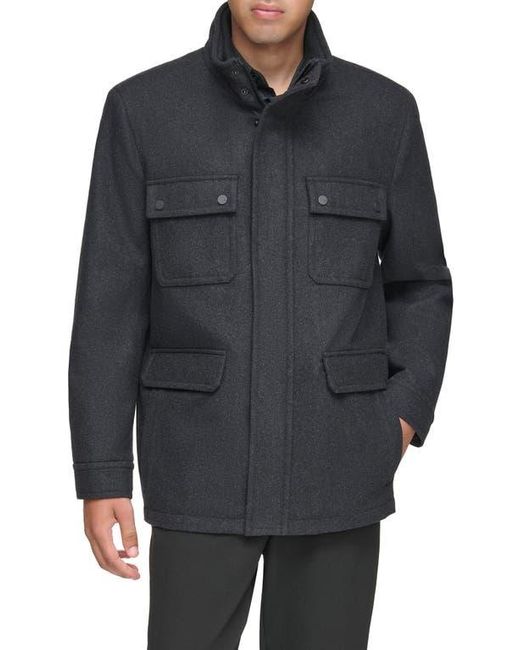 Marc new york by andrew marc men's barlow melton wool bomber jacket 2025