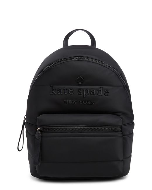 Kate Spade Black Ella Large Backpack