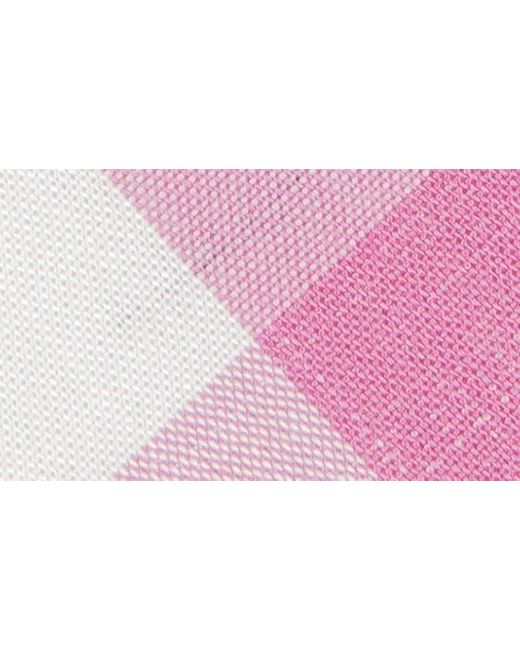 Original Penguin Pink Everett Plaid Tie for men