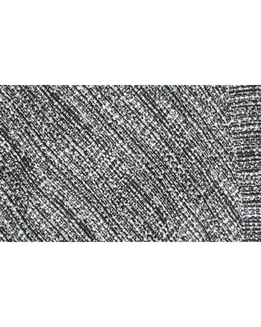 Calvin Klein Gray Sleeveless Bouclé Tweed A-Line Minidress