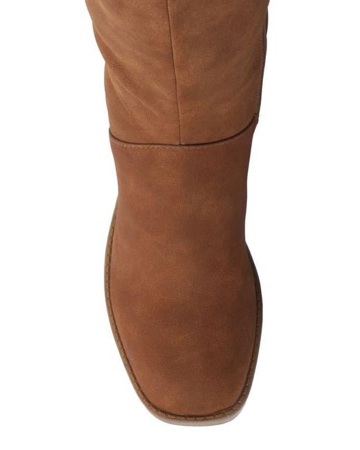 Journee Collection Brown Letice Tru Comfort Foam Knee High Boot