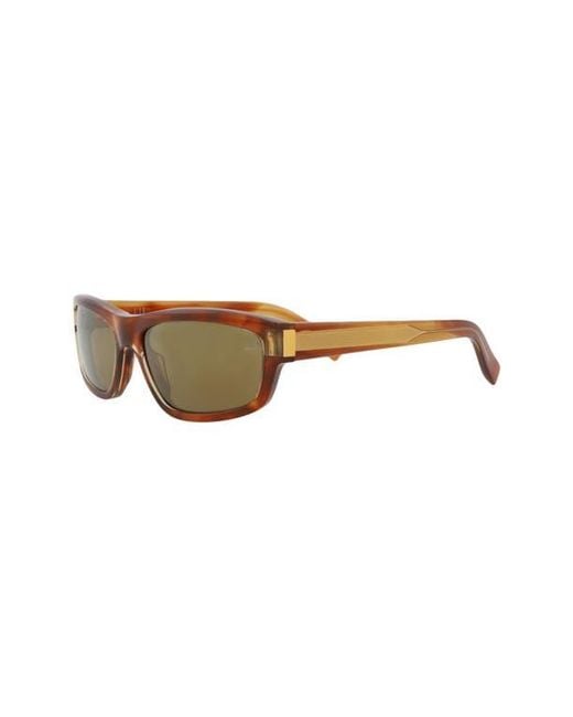 Dunhill Natural 58Mm Rectangular Sunglasses for men