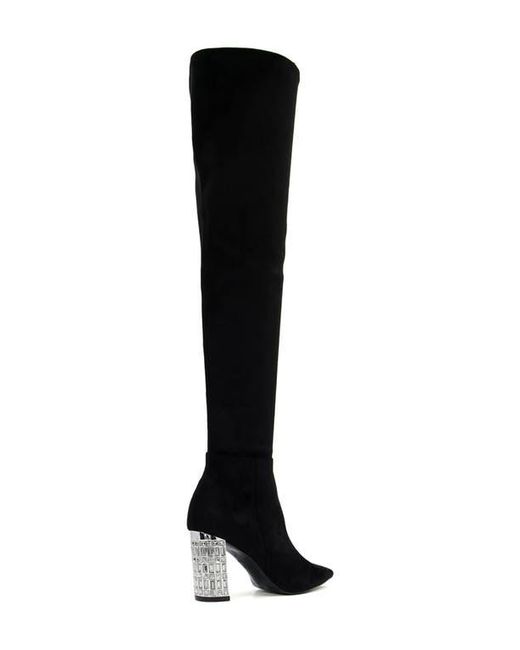 Dune Black Superstar Over The Knee Boot