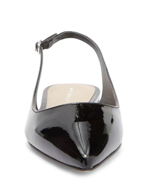 Stuart Weitzman Black Mara Slingback Flat