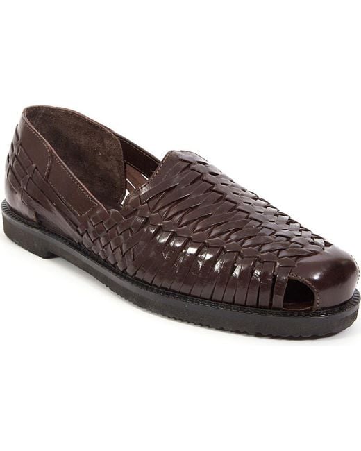 Deer Stags Brown Antonio Huarache Sandal for men