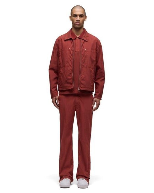 Hudson Red Walker Flare Pants for men
