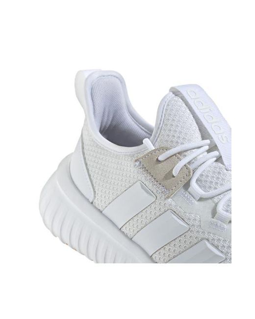 Adidas White Kaptir 2.0 Sneaker for men
