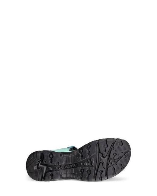 Ecco Green Yucatan Patchwork Sandal