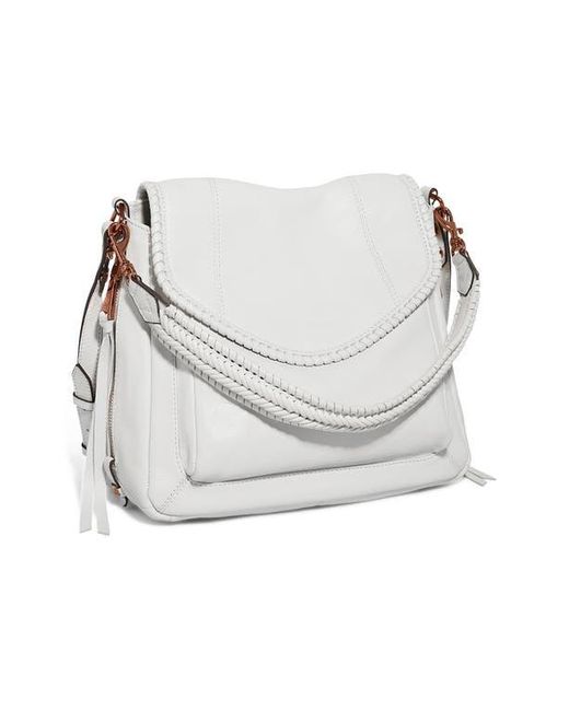 Aimee Kestenberg White All For Love Convertible Leather Shoulder Bag