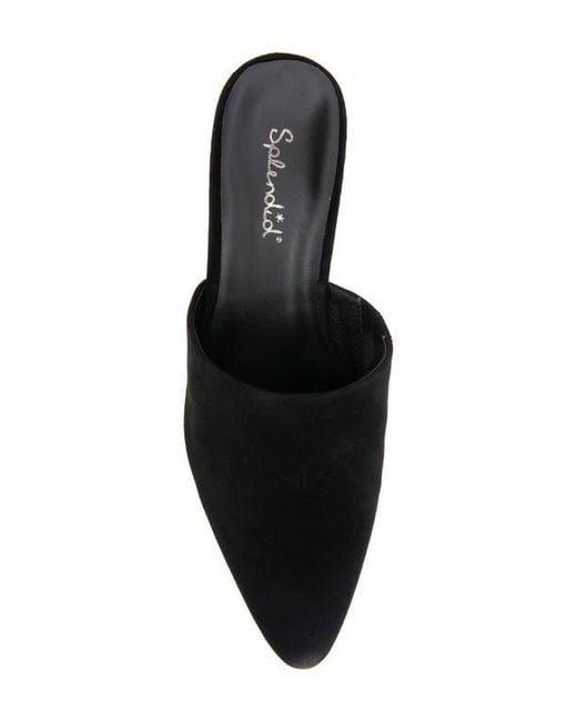 Splendid Black Laylai Pointed Toe Mule