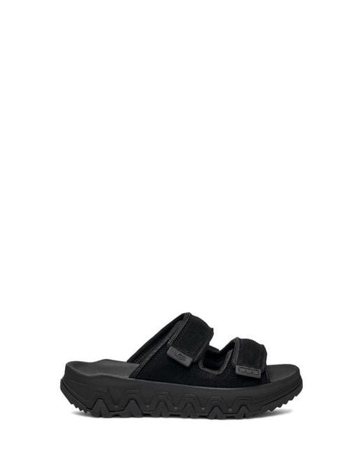 Ugg Black Captrail Slide Sandal